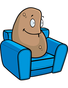 the health risks of sitting and being a couch potato