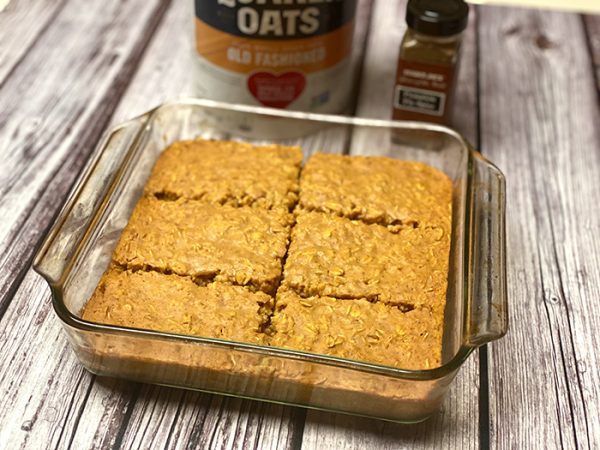 pumpkin baked oatmeal
