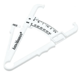 Skyndex Digital Skinfold Body Fat Caliper 4-Site Durnin Formula