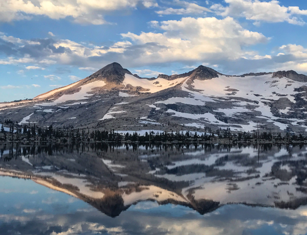 Breathtaking Aloha Lake in the Northern Sierra, Near Lake Tahoe