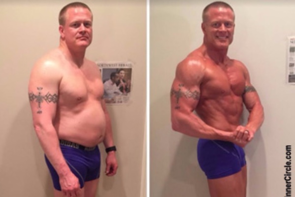 josh's burn the fat feed the muscle body transformation