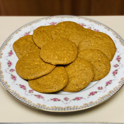 pumpkin spice protein cookies