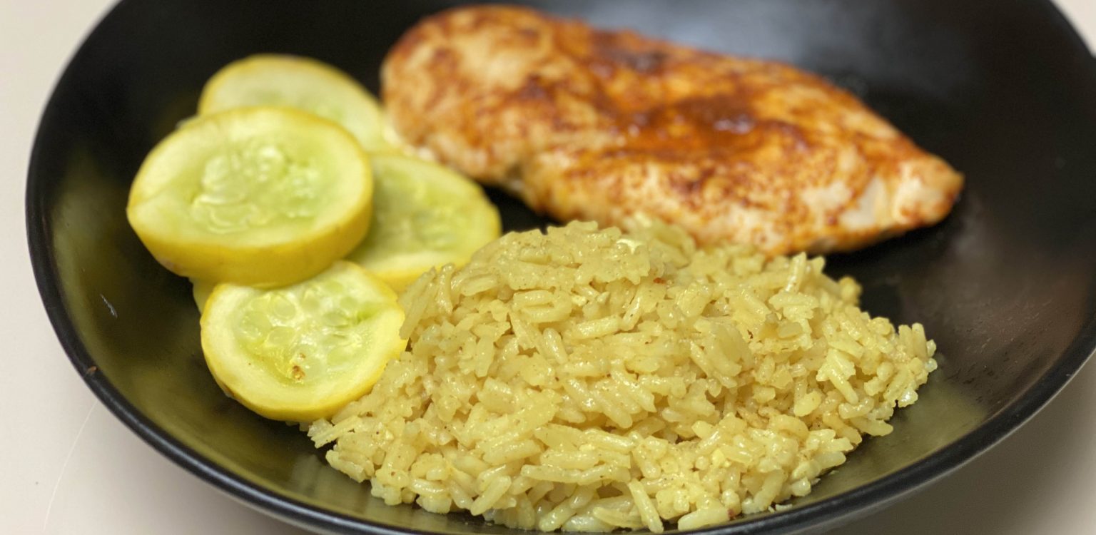 Indian Coconut Curry Rice For The CalorieConscious Burn The Fat Blog