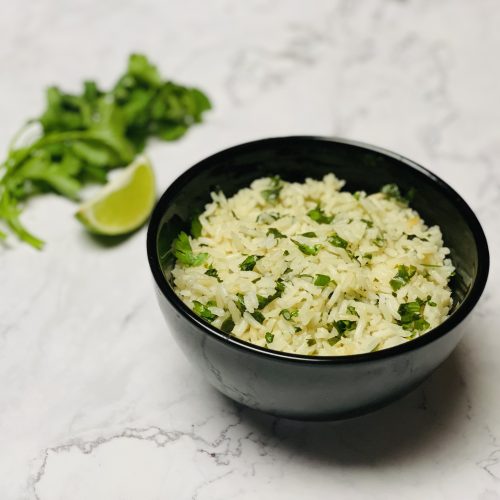 stovetop cilantro lime rice