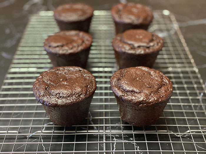 chocolate protein muffins