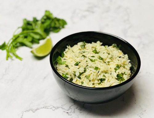 Stovetop Cilantro Lime Rice  (Better Than Chipotle)