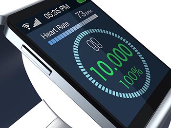 1000 steps on a smartwatch