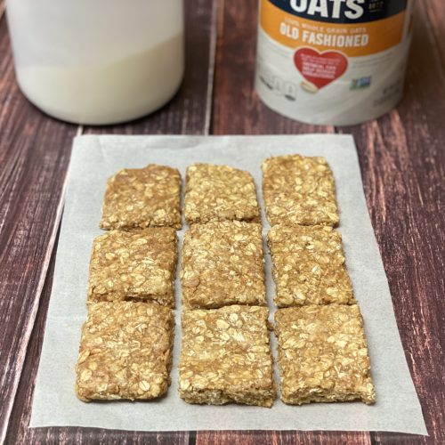 homemade vanilla almond protein bars (no bake)