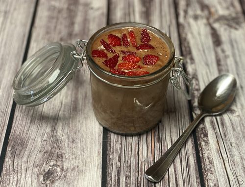 Caffe Mocha High Protein Overnight Oats (5-Minutes)