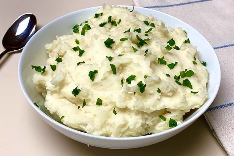 Creamy LowCalorie Mashed Potatoes Burn The Fat Blog