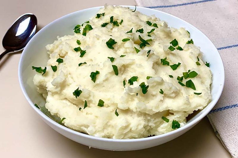 Creamy LowCalorie Mashed Potatoes Burn The Fat Blog