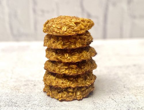 Easy Oatmeal Pumpkin Spice Protein Cookies