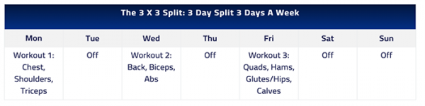 What Are The Best 3 Days A Week Workout Schedules For Building Muscle ...