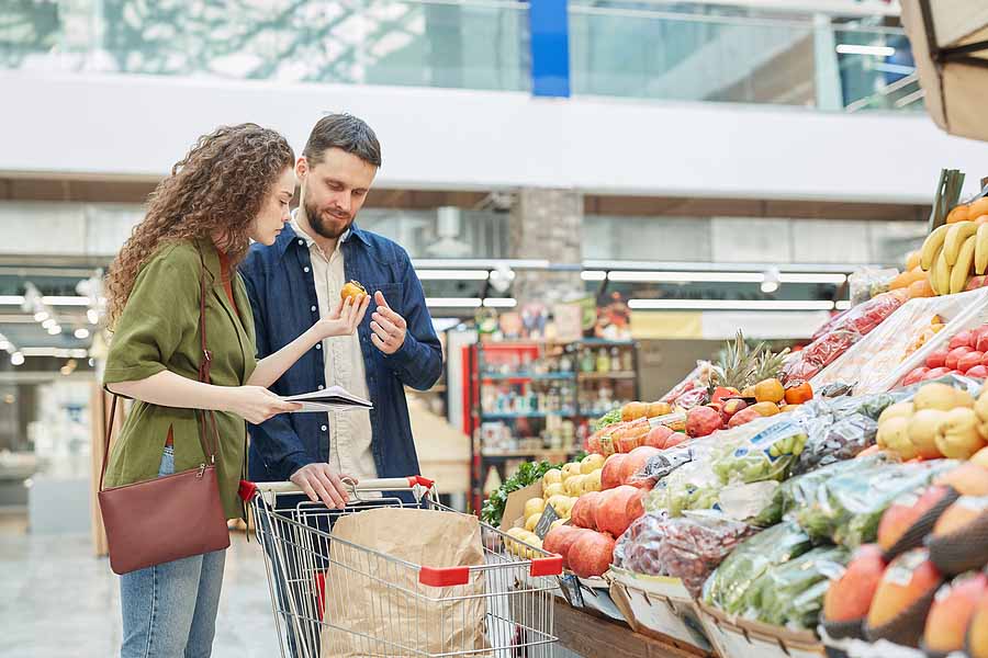 save money on food grocery shopping