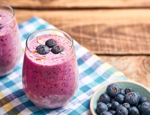 Blueberry Bliss High Protein Smoothie