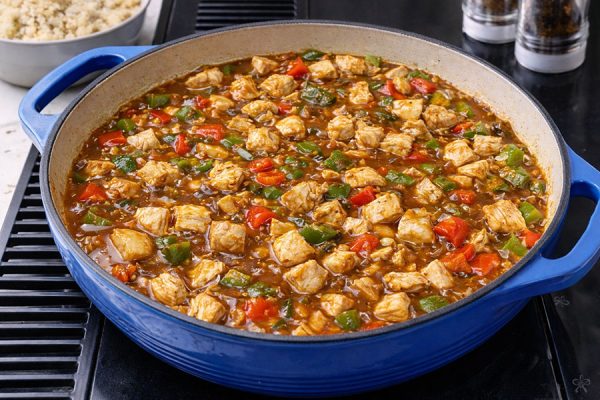 honey mustard chicken skillet