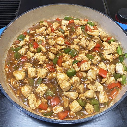 honey mustard chicken skillet