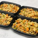 healthy teriyaki chicken stir fry meal prep