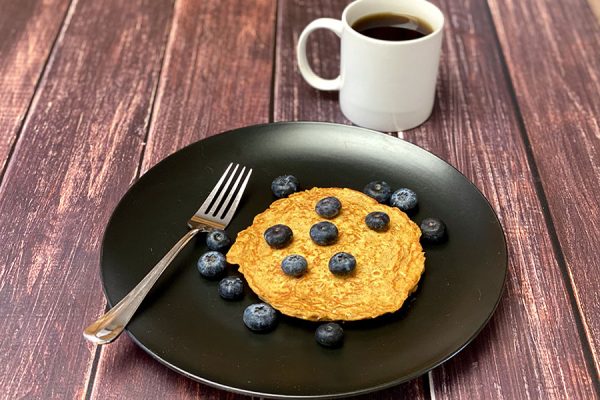 sweet potato protein pancakes