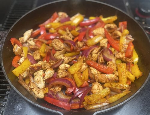 One Skillet Chicken Fajitas (Low-Calorie, Fat Loss Friendly)
