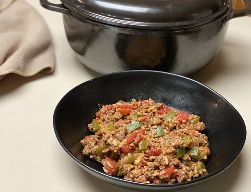 One Pot Spanish Rice With Ground Beef