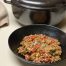 Bowl of spanish rice and beef one pot recipe