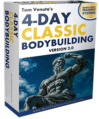 picture of tom venuto's 4-day classic bodybuilding program