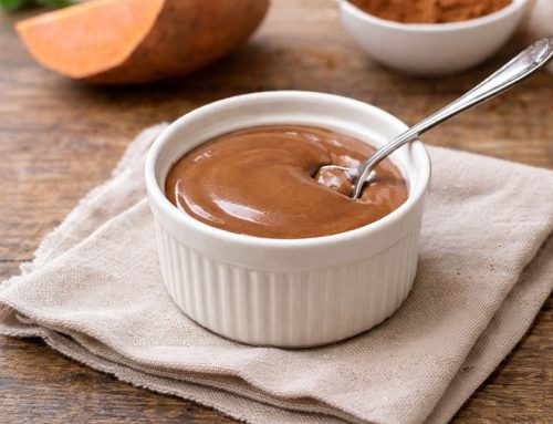 Sweet Potato Chocolate Protein Pudding (30g Protein, No Sugar)