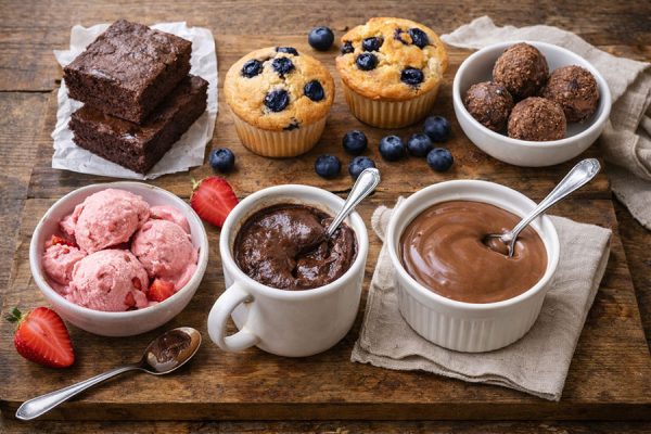 protein desserts smorgasbord
