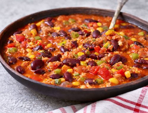 Low Calorie Slow Cooker Turkey Chili – High Protein (40g)